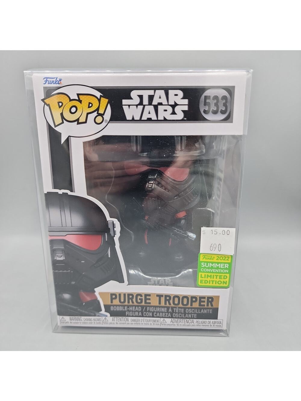 Funko Pop! Star Wars Purge Trooper #533 Summer Convention 2022 Limited Edition